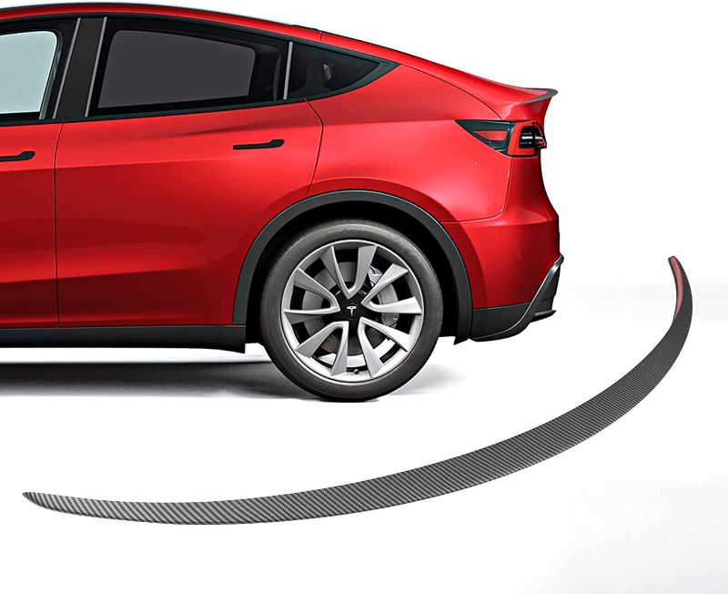 Photo 1 of BASENOR Tesla Model Y Performance Spoiler Original Trunk Wing ABS Matte Carbon Fiber 2020 2021 2022 Gen 2
