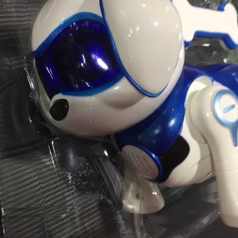 Photo 1 of Mini AI Robot Dog with Magent Bone, Smart Interactive Puppy Pet Electronic Robotic Dogs Toy for Aged 3 4 5 6 7 8-12 Year Old Kids Boys Girls Toddlers, Birthday Gifts Wireless Walk Talk Voice Control
