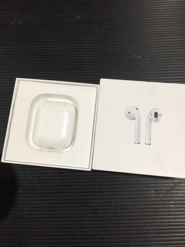 Photo 2 of Apple AirPods (2nd Generation) MV7N2AM/a with Charging Case - Stereo - Wireless - Bluetooth - Earbud - Binaural - in-ear
