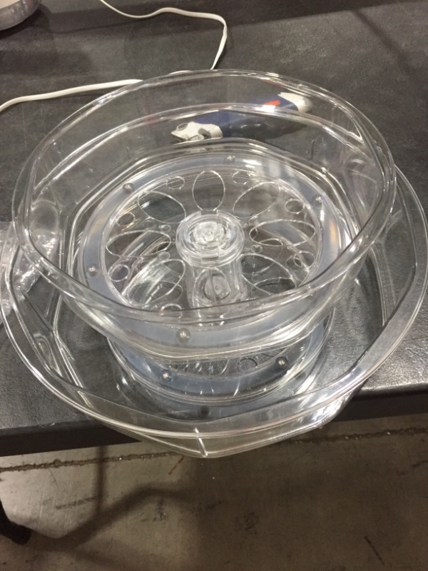 Photo 1 of 2- Tier Clear Lazy-Susan 11inch Cabinet Organizer.
