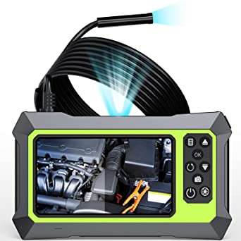 Photo 1 of Upgraded Endoscope Camera with Lights, 1080P Pro HD Borescope Camera 4.3 Inch LCD Screen Inspection Camera, IP67 Waterproof Snake Camera, 8 Bright LED Lights?3000mAh Battery, 32GB TF Card?Gift for Men
