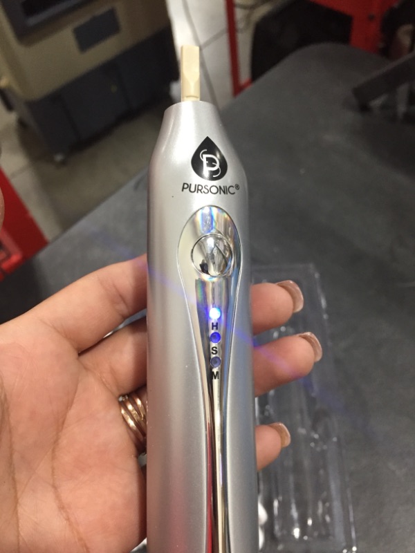 Photo 3 of Pursonic S450 Deluxe Plus Rechargeable Sonic Electric Toothbrush with built in UV Sanitizer