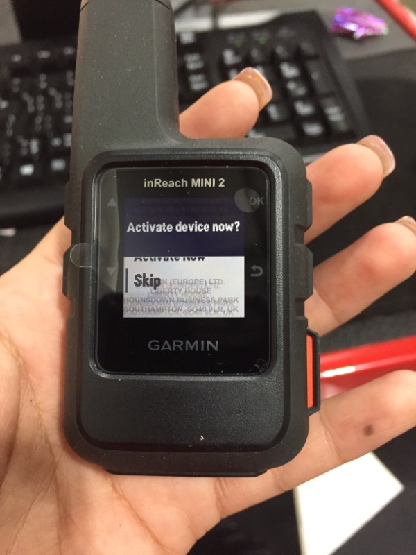 Photo 2 of Garmin inReach Mini 2, Lightweight and Compact Satellite Communicator, Hiking Handheld, Black
