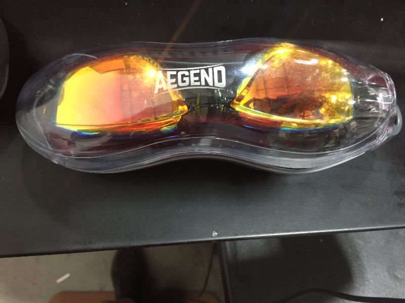 Photo 3 of Aegend Swim Goggles, Swimming Goggles No Leaking Full Protection Adult Men Women Youth
