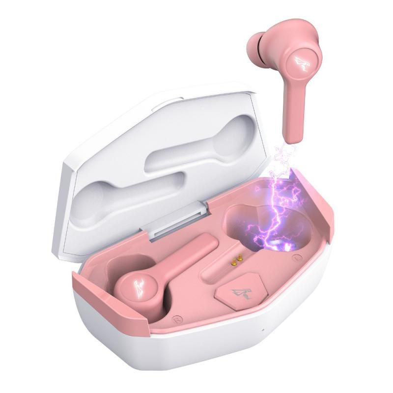 Photo 1 of Somic GX501 Pink Low-Latency Game Music TWS Earbud Bluetooth Earphone Wireless
