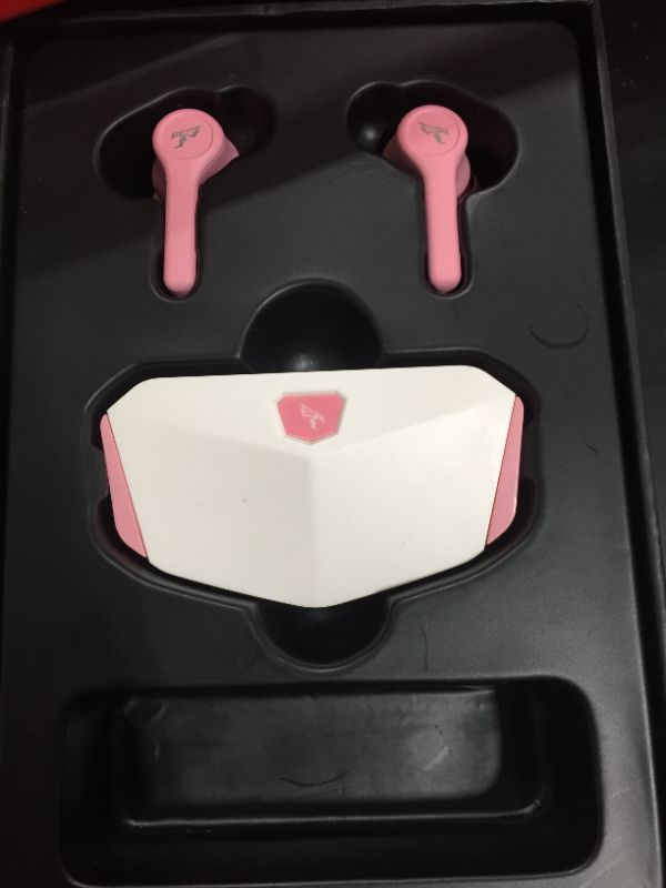 Photo 2 of Somic GX501 Pink Low-Latency Game Music TWS Earbud Bluetooth Earphone Wireless
