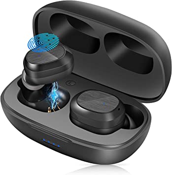 Photo 1 of Wireless Earbuds Earphones, pendali IPX7 Waterproof Earbuds with Deep Bass, Auto Pairing, Mini Portable Charging Case, Touch Control in-Ear Wireless Headphones for Sport Running
