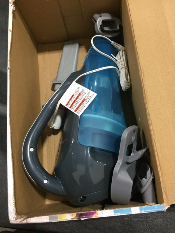 Photo 2 of BLACK+DECKER dustbuster AdvancedClean Cordless Wet/Dry Handheld Vacuum, Titanium (HLWVA325J21)
