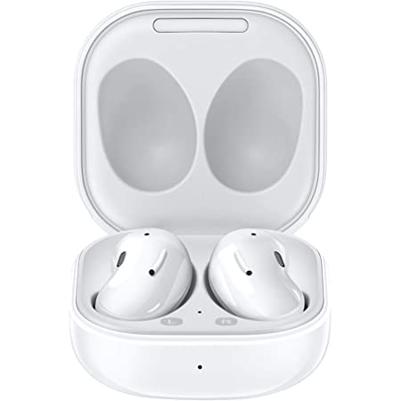 Photo 1 of Samsung Galaxy Buds Live (ANC) Active Noise Cancelling TWS Open Type Wireless Bluetooth 5.0 Earbuds for iOS & Android, 12mm Drivers, International Model - SM-R180 (Mystic White)
