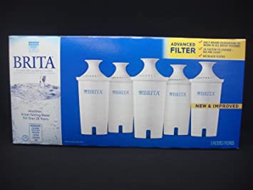 Photo 1 of Brita 5 Pitcher Replacement Advanced Water Filter Model # OB03
