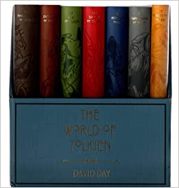 Photo 1 of The World of Tolkien by David Day (7 books set) Bonded Leather
