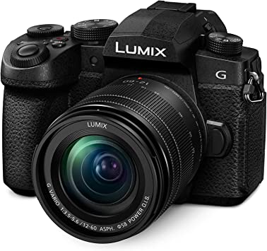 Photo 1 of Panasonic LUMIX G95 20.3 Megapixel Mirrorless Camera, 12-60mm F3.5-5.6 Micro Four Thirds Lens, 5-Axis Dual I.S. 2, 4K 24p 30p Video, Pre-Installed V-Log L, 3” Flip-Out Touchscreen - DC-G95MK (Black)
