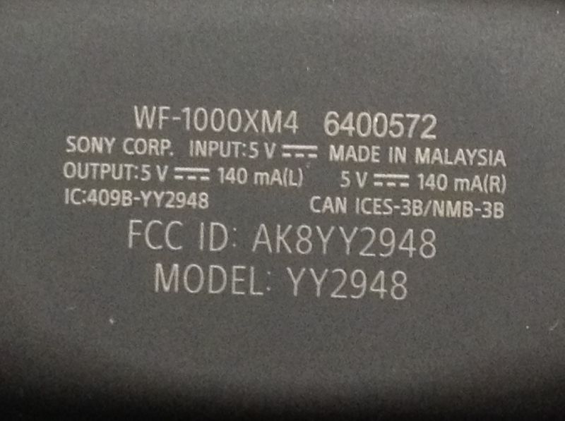 Photo 5 of Sony WF-1000XM4 Industry Leading Noise Canceling Truly Wireless Earbud Headphones with Alexa Built-in, Black
