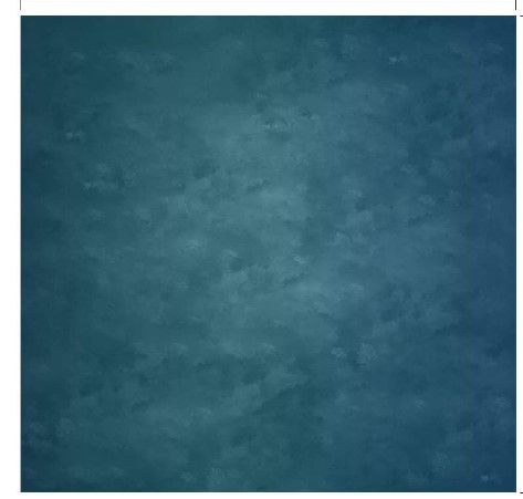 Photo 1 of Kate 8x8ft Portrait Texture Photo Backdrop Deep Cyan Blue Background for Photography Studio
