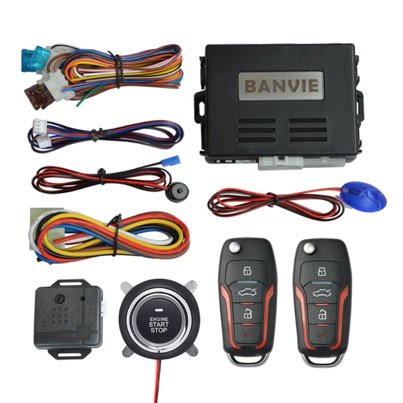 Photo 1 of BANVIE Car Alarm System with Remote Start Starter
