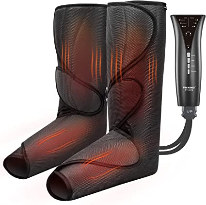 Photo 1 of FIT KING Leg and Foot Massager with Heat, Foot and Calf Massager for Circulation and Pain Relief with 3 Modes 3 Intensities and Optional 2 Heating Levels FT-057A
