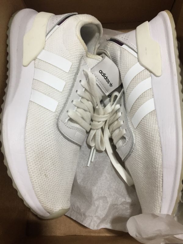 Photo 1 of Women's White Adidas, Size 7