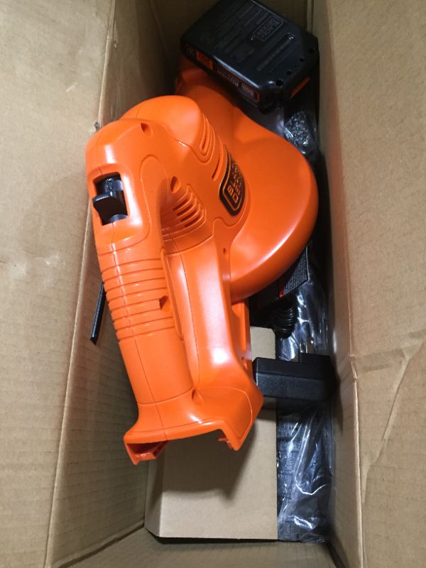 Photo 2 of Black+Decker LSW221 Cordless Sweeper + 20-Volt Battery Pack
