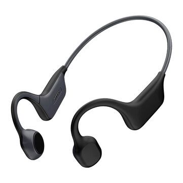 Photo 1 of MOING Wireless Bone Conduction Headphones, Open Ear Sports Bluetooth Headset with Reflective Strips, Built-in Mic and IP56 Waterproof Certified for Workouts, Night Running, Cycling, Black (DG08)
