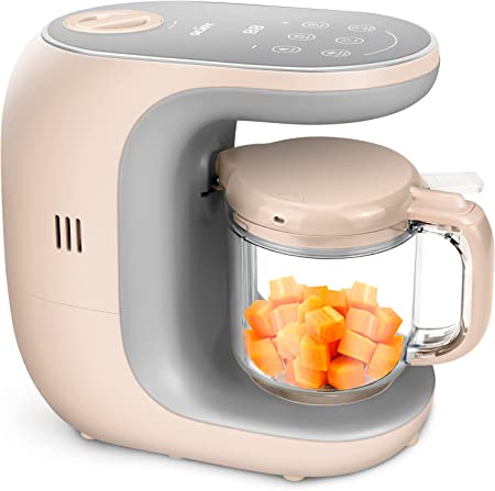 Photo 1 of Baby Food Maker, Baby Food Processor Blender Grinder Steamer Cooks Blends Healthy Homemade Baby Food in Minutes Touch Screen Control
