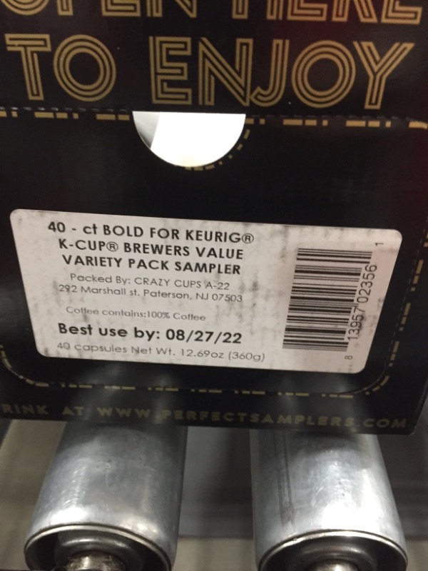 Photo 3 of 40-count Bold and Dark Roast Coffee Single Serve Cups for Keurig K Cup Brewers Variety Pack Sampler (Bold Sampler)
