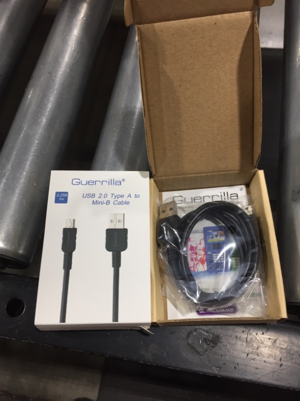 Photo 1 of Guerrilla USB cable for TI 84 Plus, TI 84 Plus C Silver Edition, TI 89 Titanium, TI Nspire CX & CX CAS graphing calculators