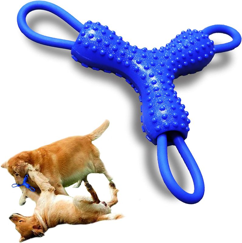 Photo 1 of ADORABLE ALIEN Pet Chew Toy-Dog Frisbee Interactive Toy-Leaking Tugging Flying Toy for Aggressive Chewers-Rubber for Teeth Cleaning-Daily Use and Training-Improve Dogs’ Ability to Play Independently
