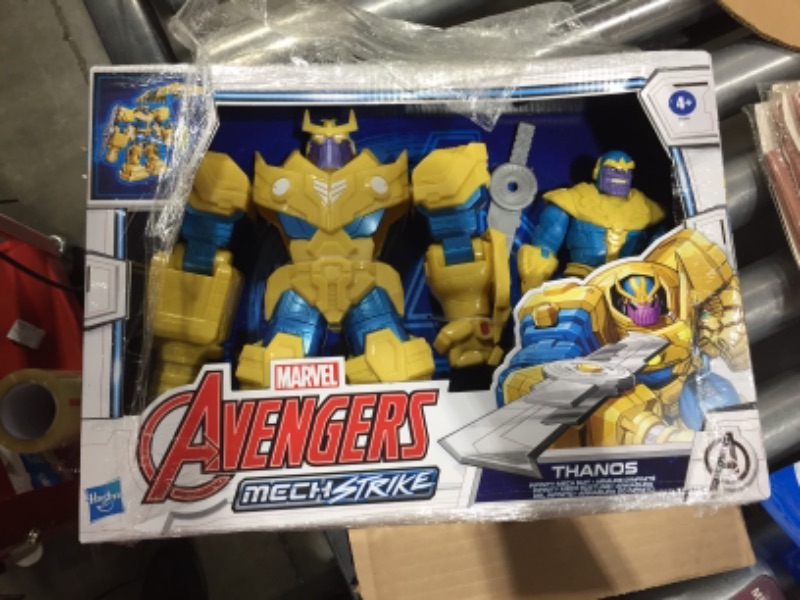 Photo 2 of Avengers Mech Strike 9-inch Infinity Mech Suit Thanos and Blade Weapon Action Figure (1377244)
