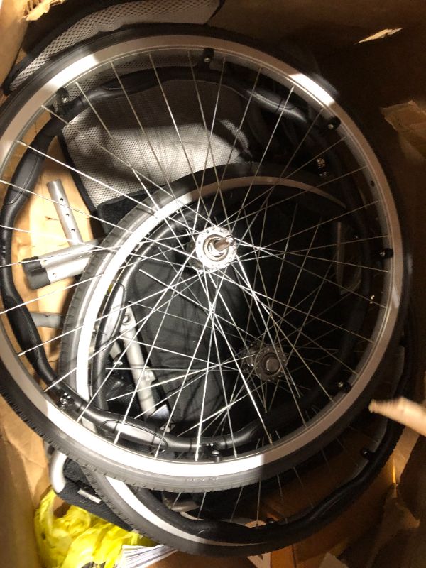 Photo 2 of 18 inch Aluminum Wheelchair with Swing Away Footrests,