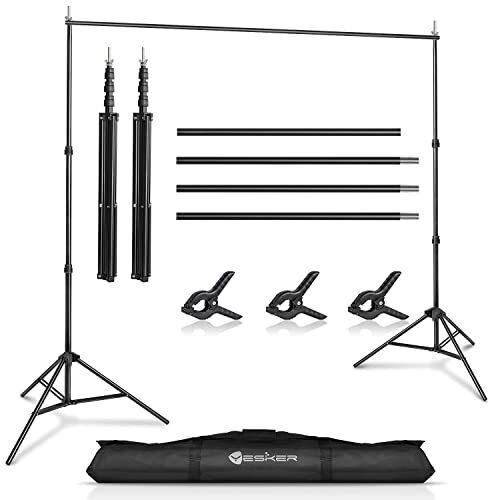 Photo 1 of Yesker Photo Video Studio 10ft Adjustable Backdrop Stand Background Support S...
