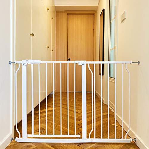 Photo 1 of BalanceFrom Easy Walk-Thru Safety Gate for Doorways and Stairways with Auto-C...
