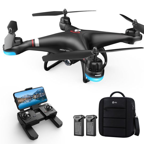 Photo 1 of Holy Stone HS110G GPS Drone with 1080P Camera for Adults and Beginners Follow Me Auto Return Home 2 Batteries double the Flight Time
