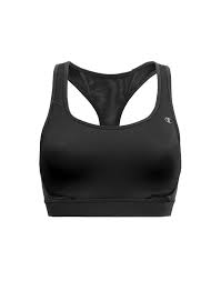 Photo 1 of BLACK CHAMPION SPORTS BRA, SIZE XL MODERATE