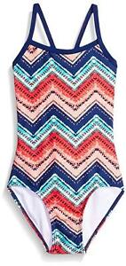 Photo 1 of Kanu Surf Big Girls' Layla Beach Sport Banded One Piece, MultiColor, Size 14 tEP