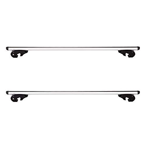 Photo 1 of Amazon Basics 2-Piece Heavy-Duty Universal Cross Rail Roof Rack, 56 inches