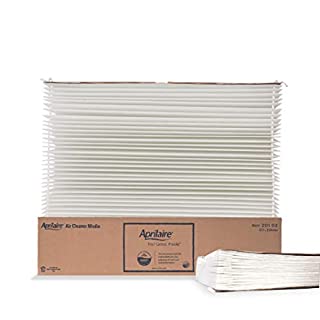 Photo 1 of Aprilaire 201 Replacement Filter for Aprilaire 2200, 2250, Space Gard 2200 Whole House Air Purifiers - MERV 10, 20x25x6 Air Filter (Pack of 2)