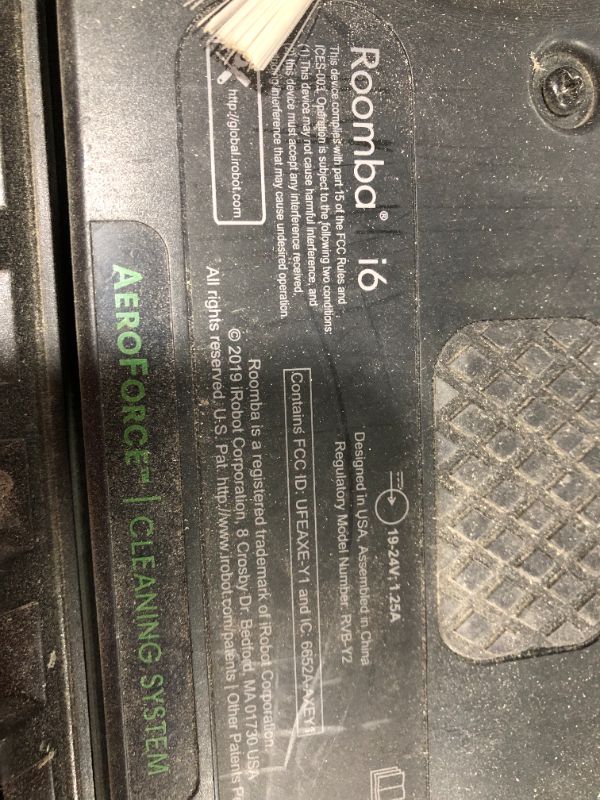 Photo 5 of iRobot Roomba i6 (6150) Wi-Fi Connected Robot Vacuum - Light Silver
