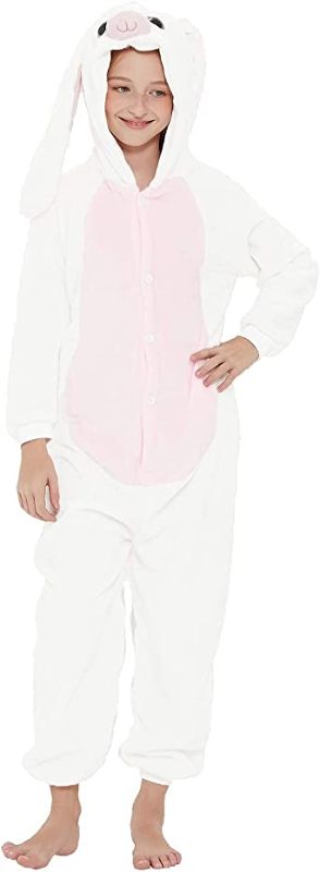 Photo 1 of CASABACO CHRISTMAS BUNNY HOODIE ONESIE COSTUME (SIZE 10-11)
