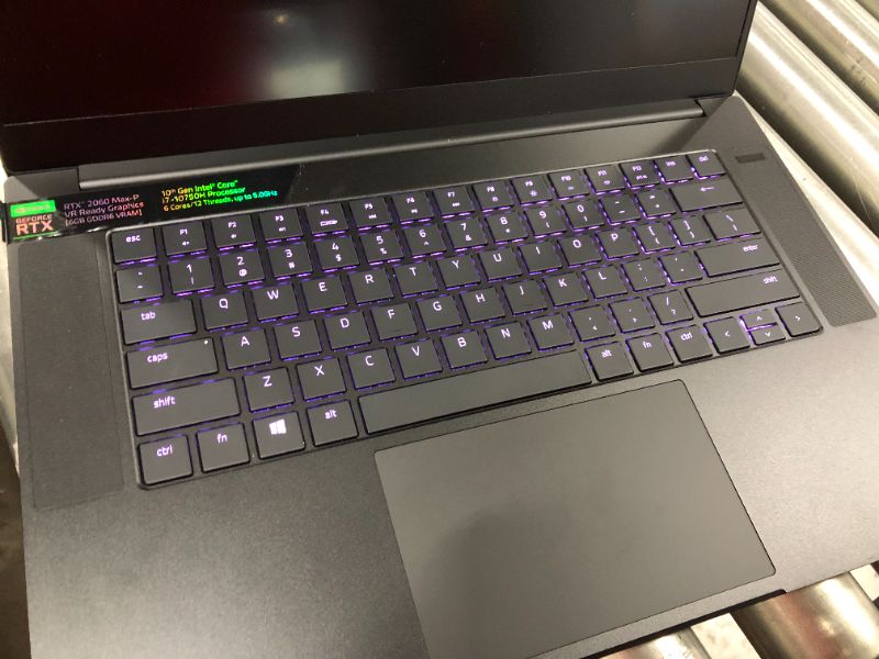 Photo 3 of Razer - Blade 15 Base - 15.6" Gaming Laptop - Intel Core i7 - 16GB Memory - NVIDIA GeForce RTX 2060 - 512GB SSD - Black
