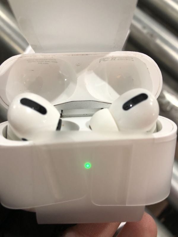 Photo 3 of Apple AirPods Pro Wireless Earbuds with MagSafe Charging Case. Active Noise Cancelling, Transparency Mode, Spatial Audio, Customizable Fit, Sweat and Water Resistant. Bluetooth Headphones for iPhone
