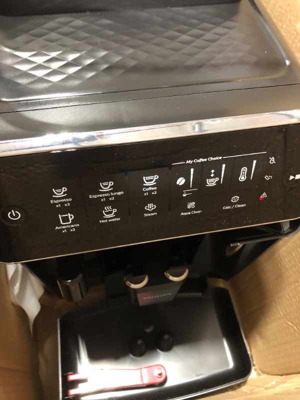 Photo 1 of Philips 3200 Series Fully Automatic Espresso Machine w/ Milk Frother, Black, EP3221/44
