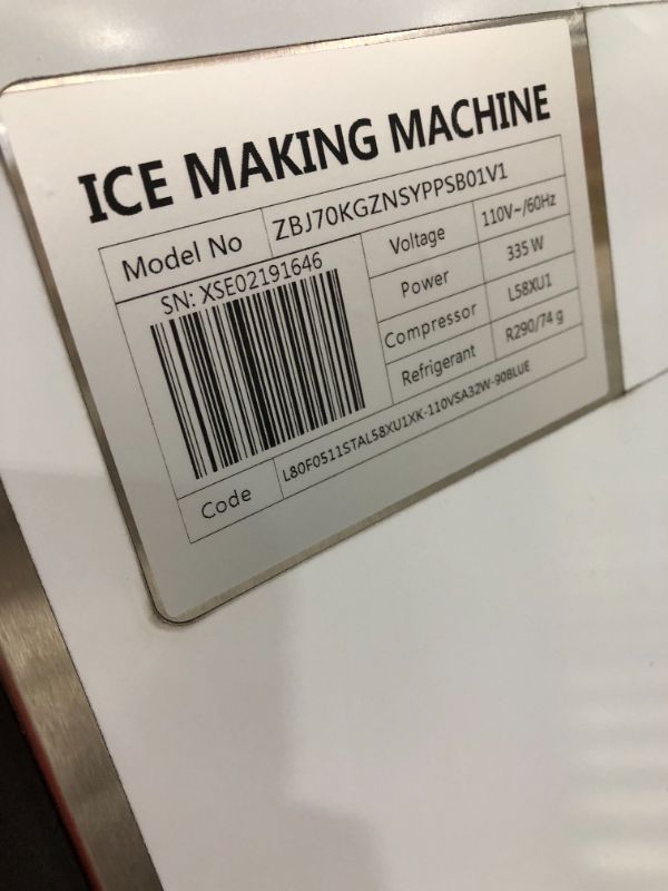 Photo 5 of Ice Maker Auto Ice Making Machine 