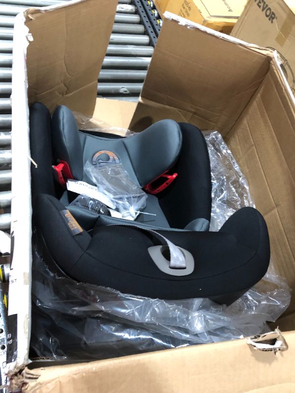 Photo 2 of CYBEX Eternis S™ All-in-One Convertible Car Seat-Pepper Black
