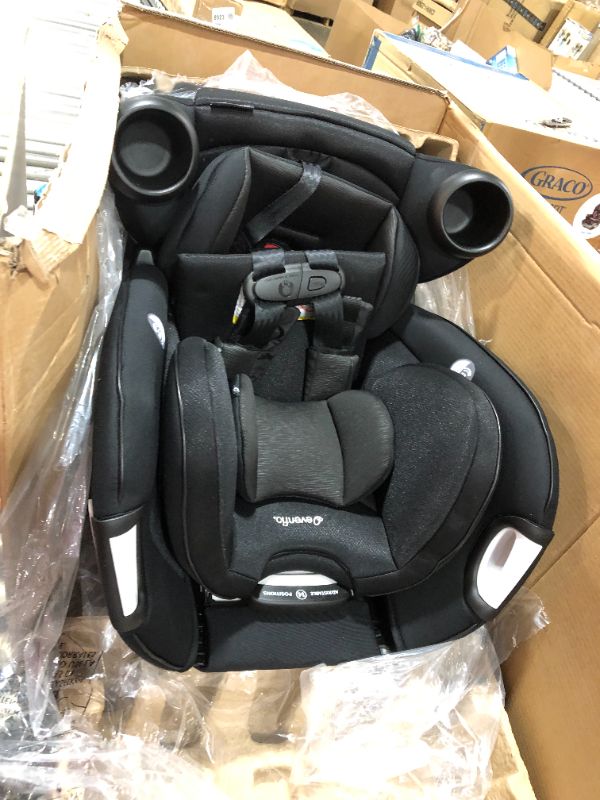 Photo 2 of Evenflo Gold Evenflo Gold Revolve 360 Rotational All-in-One Convertible Car Seat in Onyx Black

