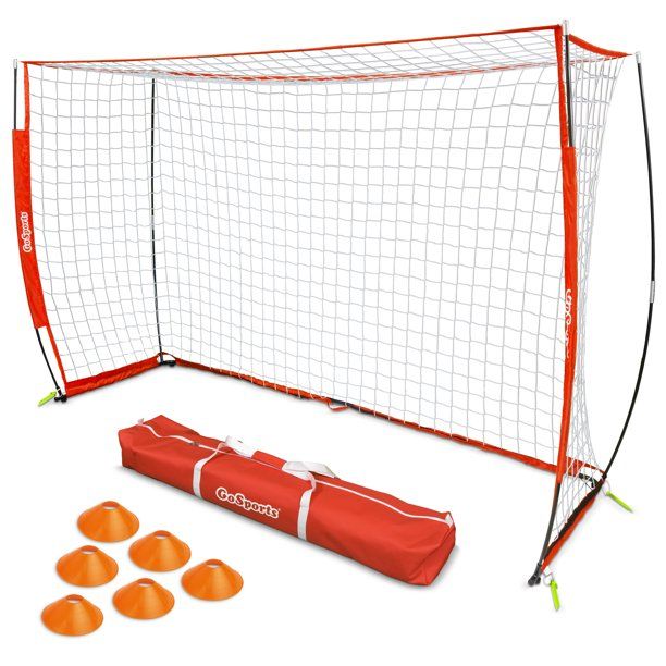 Photo 1 of GoSports ELITE Futsal Soccer Goal - 3M x 2M Size, Foldable Bow Frame and Net