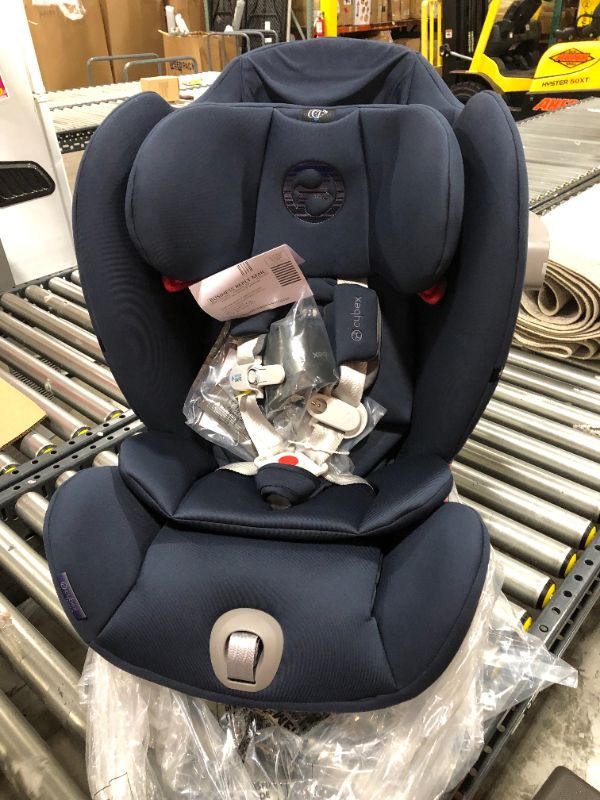 Photo 2 of Cybex Standard Eternis S All-in-One Car Seat with SensorSafe, Denim Blue
