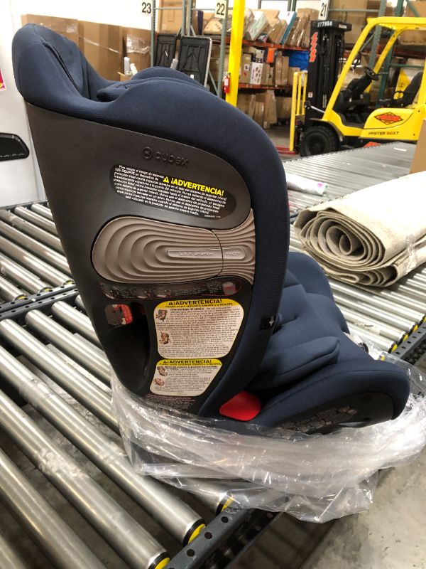 Photo 3 of Cybex Standard Eternis S All-in-One Car Seat with SensorSafe, Denim Blue
