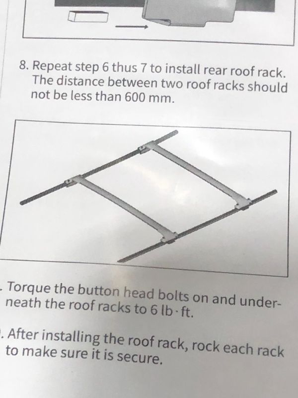 Photo 1 of Car Roof Rack 43" 