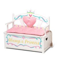 Photo 1 of Princess Bench Seat with Storage - WildKin

