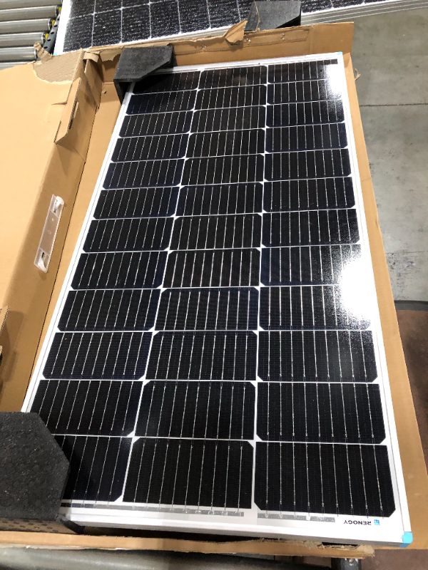 Photo 3 of 100 Watts 100W Solar Panel 12V - 2 Units